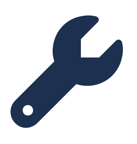 Wrench icon. 